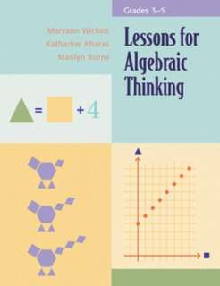   Lessons for Algebraic Thinking (Grades K 2) by 