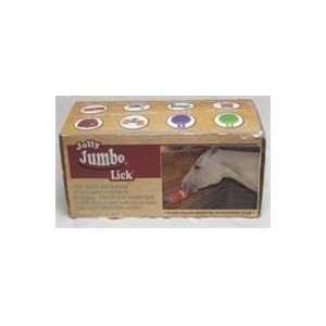 JOLLY JUMBO LICK, Color RED (Catalog Category Equine Treats & Toys 