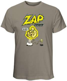 1960s Zap Comic Underground Comix book No.0 Plugged In T Shirt R 