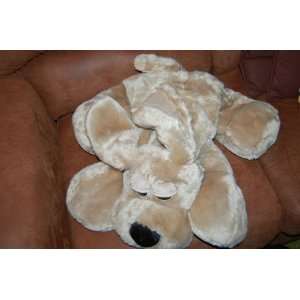   CommonWealth Big Fluffy Plush Dog 24 Long Cuddle Soft Toys & Games