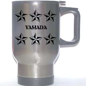  Personal Name Gift   YAMADA Stainless Steel Mug (black 