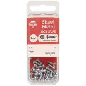   Hillman Zinc Plated Steel Sheet Metal Screws (5478)