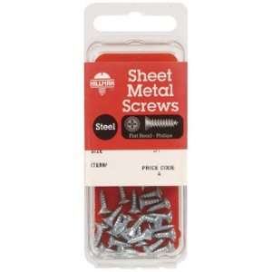   Hillman Zinc Plated Steel Sheet Metal Screws (5578)