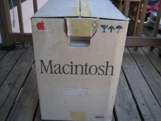 Original 1984 Macintosh 128k M0001   IN ORIGINAL BOX   A Once in a 