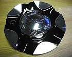 INCUBUS SILVER / BLACK Custom Wheel Center Cap (1) P/N #   EMR500 CAP 