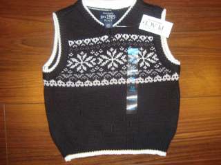 NEW w/Tag Cute Black The Childrens PLACE Sweater (boys sz)  