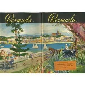  1934 Bermuda Travel Booklets Hotels Maps Rates 
