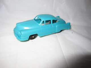Hubley Vintage Cadillac Off Auto Transport 1969 Plastic Turquoise 1953 