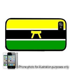  Ashanti Ghana Flag Apple iPhone 4 4S Case Cover Black 