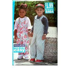   TOP SIZE 4 5 6 VERY EASY SEE & SEW PATTERN 6464 Arts, Crafts & Sewing
