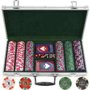  300 Chip NexGen™ PRO Classic Style Poker Set   Aluminum 