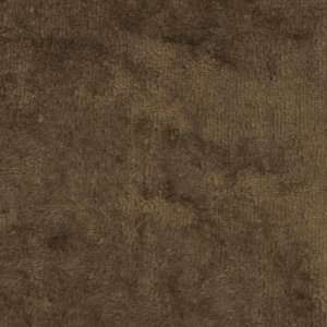  68 Wide Cotton Poly Velour Mocha Fabric By The Yard 