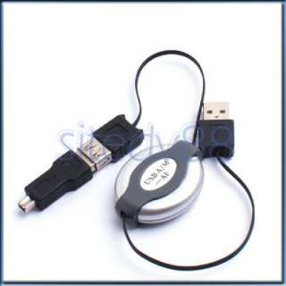 Travel Kit USB Cable To IEEE 1394 Firewire 4/6P Adapter  