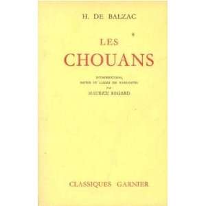 Les chouans Balzac Honoré de Regard Maurice  Books