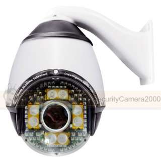 480TVL 30XZoom D1 HD IR 140M Waterproof 7” IP PTZ Dome Camera
