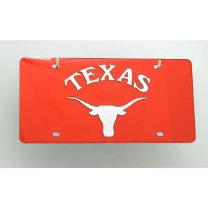  Texas Longhorns License Plate Automotive