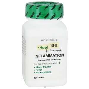  BHI Homeopathic Combinations Inflammation Pain 100 tablets 