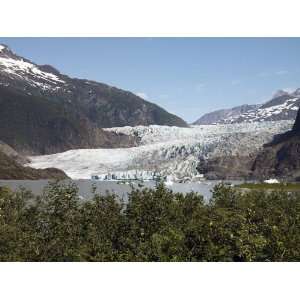  Landscape Poster   Mendenhall Glacier Juneau Alaska 24 X 