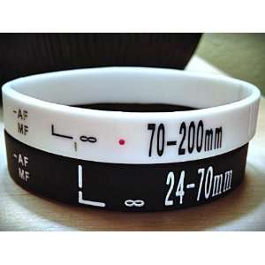  Fashion 70 200mm and 24 70mm Camera Lens Wristband 