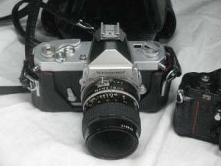   Nikkormat, F3 (2), FM2, AS Camera Bodies (1553 1470 1470 845 ) NR