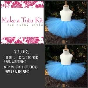  Make a Toddler Tutu Kit (No Sew) French Blue Arts 