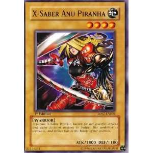  X Saber Anu Piranha 5DS2 EN004 Common Toys & Games