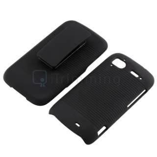 new generic holster with stand for htc sensation 4g black quantity 1 