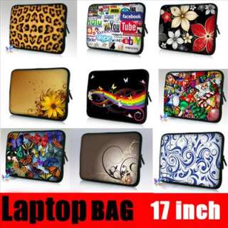 Fashion 17 17.3 17.4 inch Netbook Laptop Case Bag Cover Pouch 