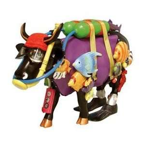   Cow Parade   Jacques Moosteau Figurine # 7745 