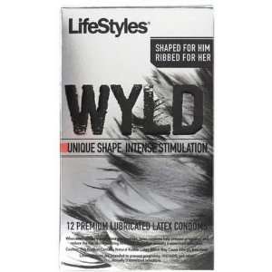 Bundle Lifestyles Wyld 12 Pack and 2 pack of Pink Silicone Lubricant 3 