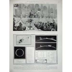  1903 Magnetic Storm Solar Prominences London Merchants