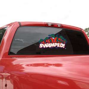  Florida Gators 7x13.5 Swamped Window Cling Sports 