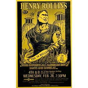  Rollins Band   Posters   U.s. Concert