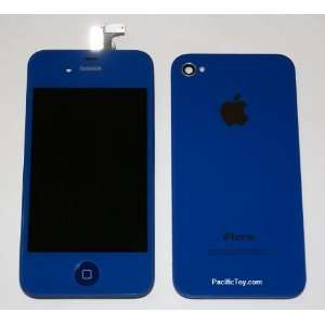  Dark Blue GSM iPhone 4 4G Full Set + Tools Front Glass 