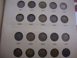 COMPLETE Indian Head Flying Eagle Cent Collection 1877 1908 S 1909 S 