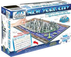   NEW YORK  City Skyline Puzzle 4D Cityscape by 4D 