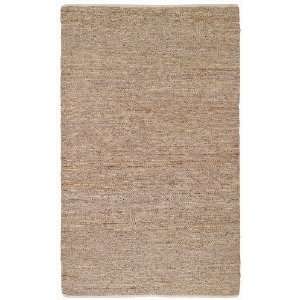 Zions View Tan Recycled Leather Cotton Area Rug 8.00 x 11 