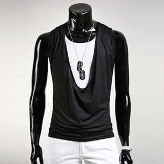 PJ New Men’s Stylish Fashion Slim Fit Casual Jackets Vest Size XS~M 