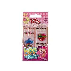  Kiss Pink Best Friends Nail Sincerity (Pack of 2) Beauty