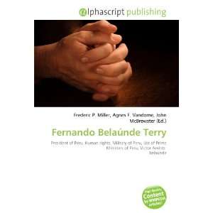  Fernando Belaúnde Terry (9786132678447) Books