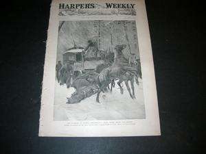 Harpers Weekly February 12, 1898 TOPEKA YOKOHAMA POULTRY  