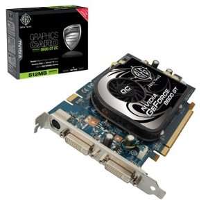  Geforce 8600GT PCI E512MB 2PORT Dvi VGA HDtv Retail 