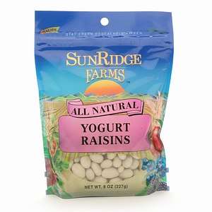 SunRidge Farms All Natural Yogurt Raisins 8 oz (227 g)  