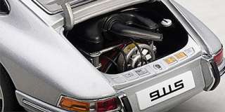 1967 Porsche 911 S Silver 118 AutoArt Diecast Model  
