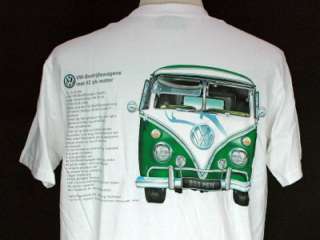 VW 88BPSW GREEN splittie KOMBI T Shirt VWG034B VWG034W  