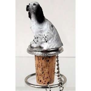  Blue English Setter Bottle Stopper