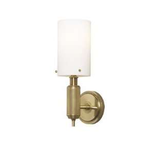 La Salle Wall Sconce Color / Finish / Bulb Type White / Antique Brass 