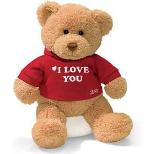  I Love You Tan Bear  12 Toys & Games