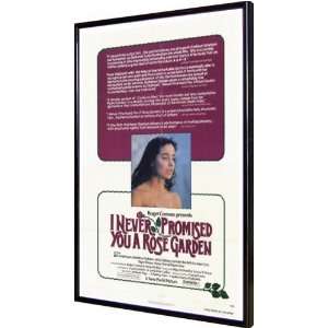  I Never Promised You a Rose Garden 11x17 Framed Poster 