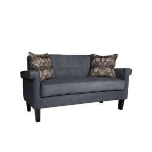 angeloHOME Ennis Twill Microfiber Sofa by Handy Living Wrts88aab51a 